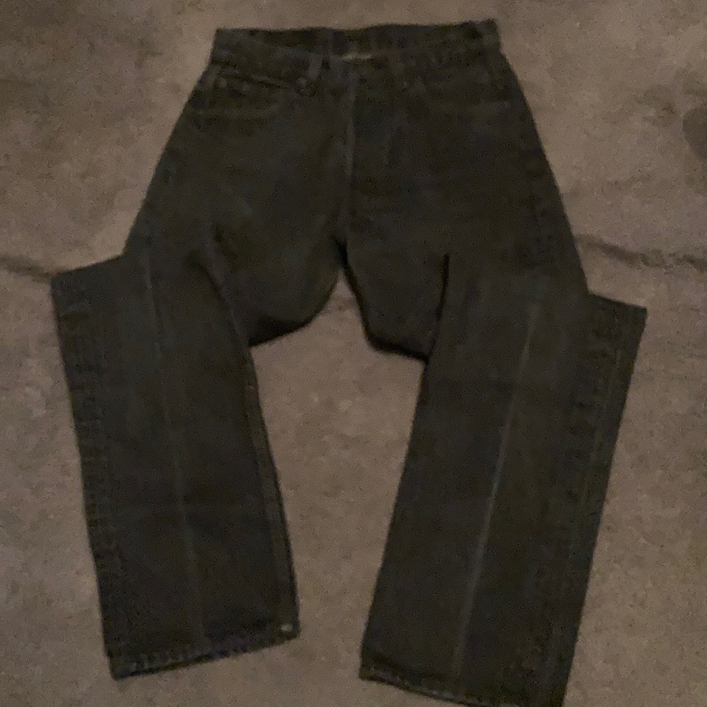 Levi’s 501 vintage black jeans👀👀👀